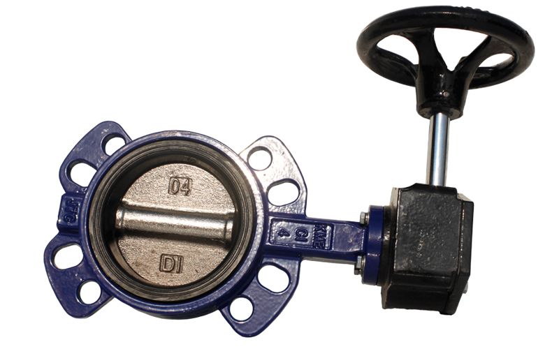 Butterfly Valve With Manual Gearbox