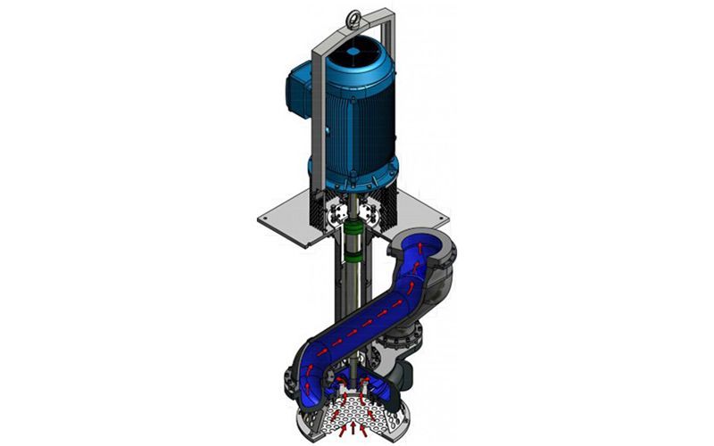 TITAN Double Discharge Vertical Spindle Slurry Pumps