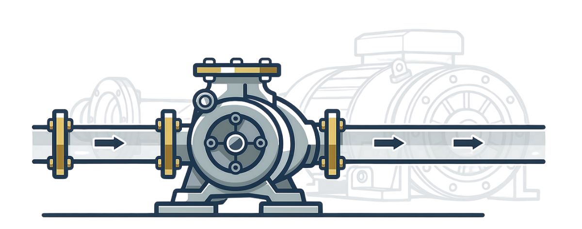 Power Generation and Energy Systems Power generation icon illustrating industrial turbines, generators, and supporting fluid and cooling systems