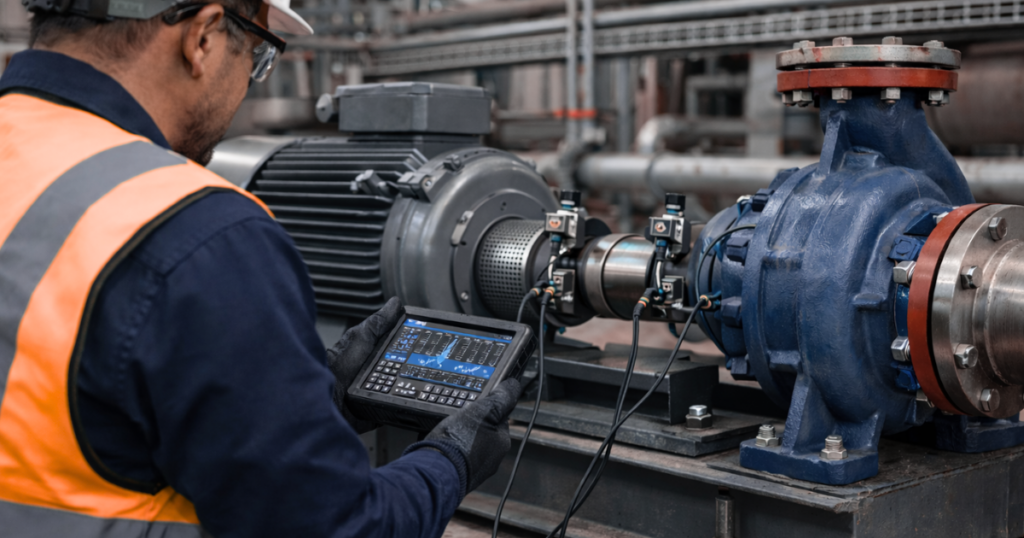 Industrial Pump Vibration Diagnostics During After-Sales Technical Support
